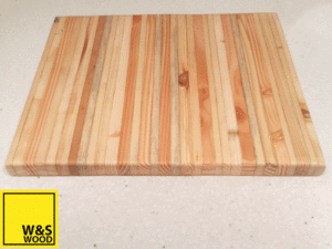 Was wood co chopping board stripped wood end grain